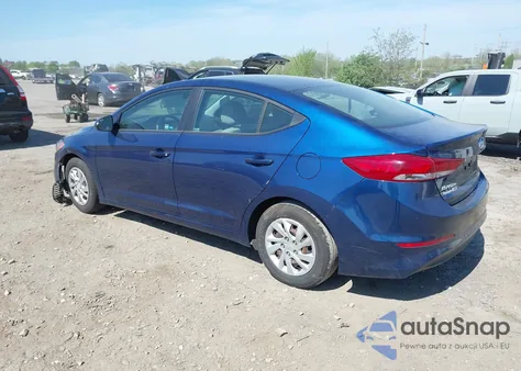 2018 Hyundai Elantra Se from USA, damaged, VIN 5NPD74LF6JH287837